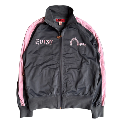 EVISU SEAGULL TRACKJACKET GREY PINK [L]
