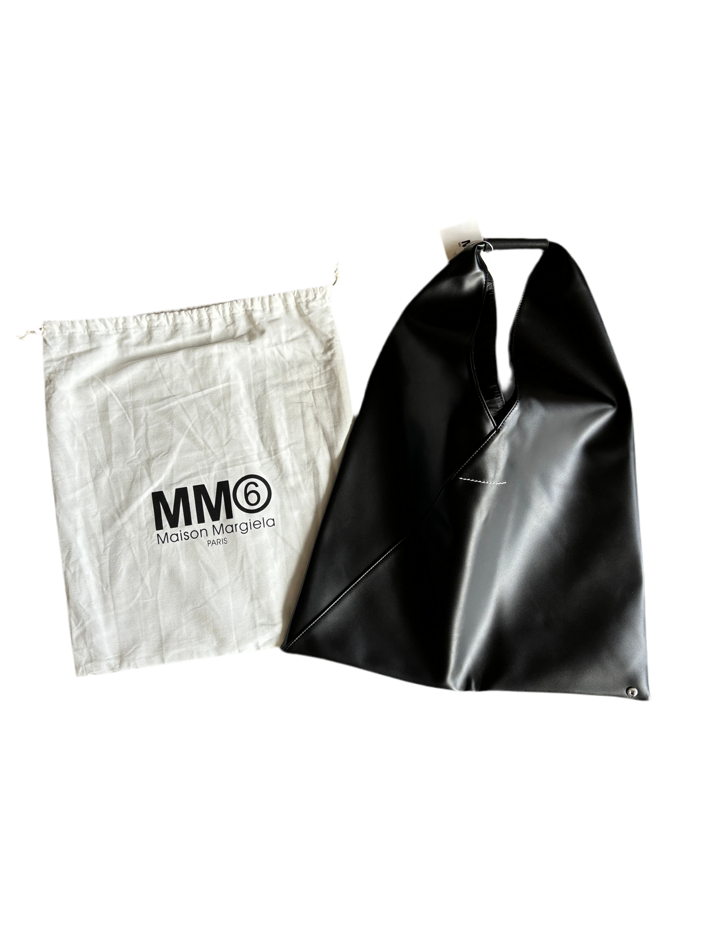 MM6 JAPANESE TOTEBAG BLACK MEDIUM