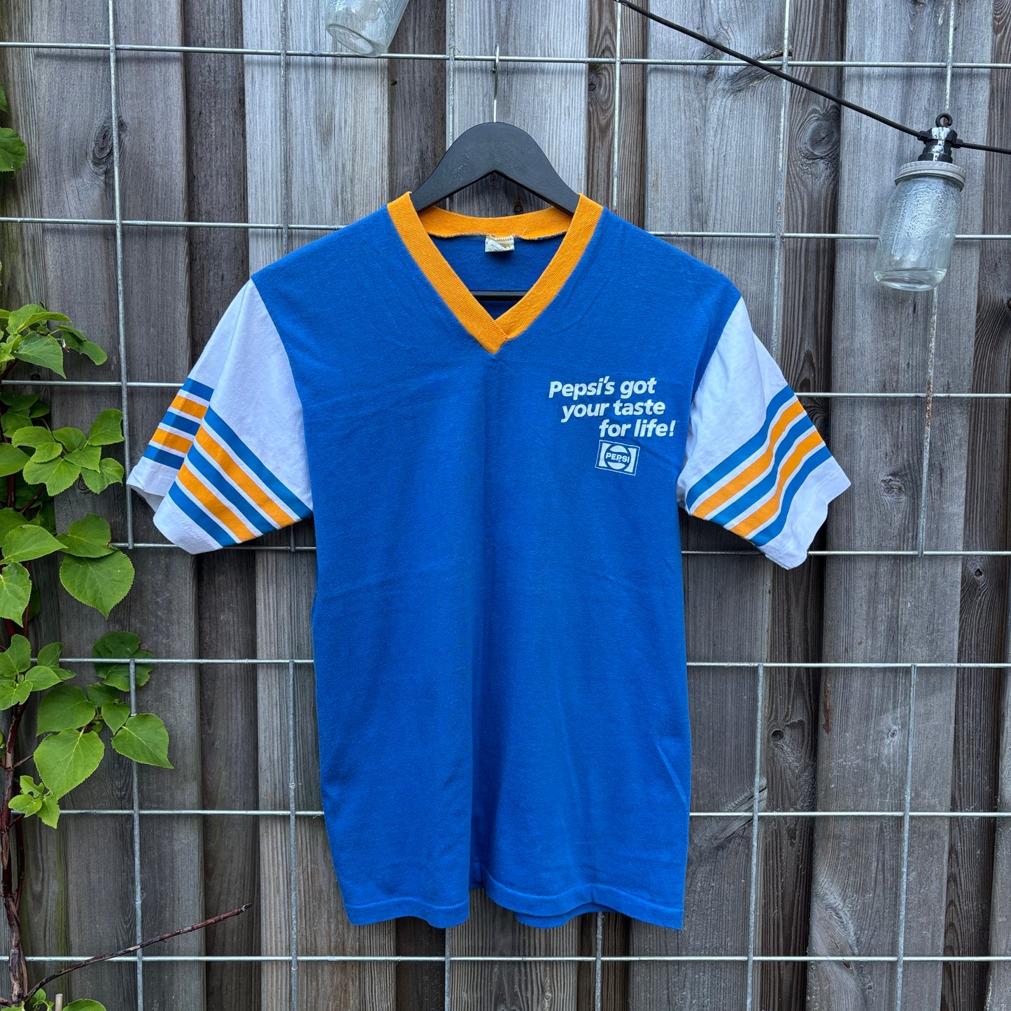 70S PEPSI SPORTY TEE | VELVA SHEEN TAG [M]
