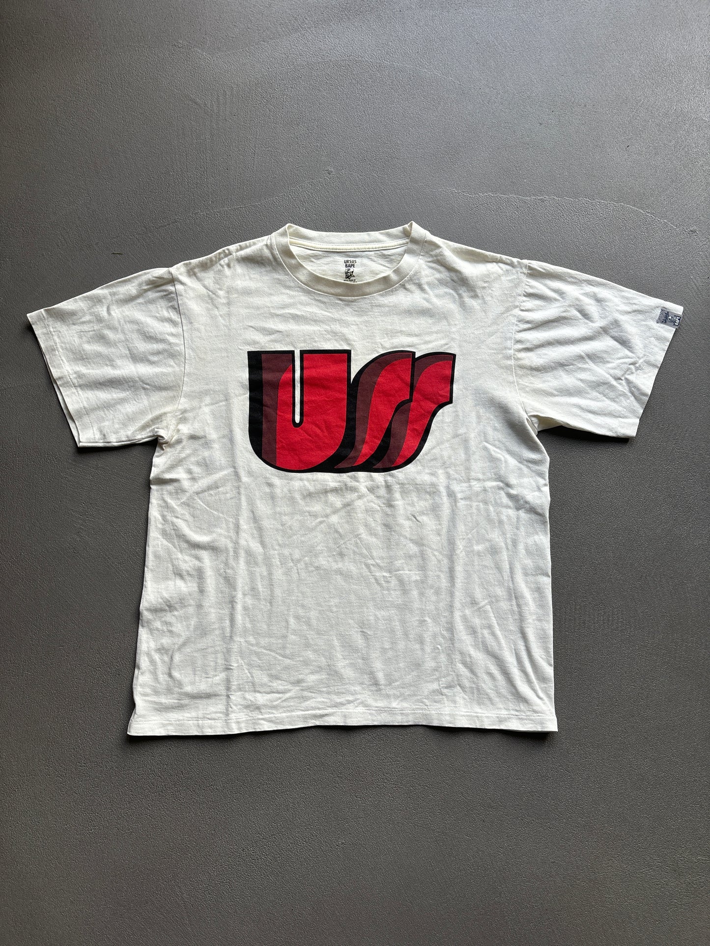 BAPE URSUS TEE WHITE [L]