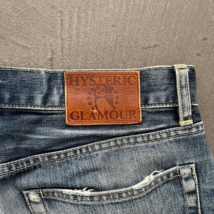 HYSTERIC GLAMOUR STUDDED SELVEDGE DENIM #37 [W31]