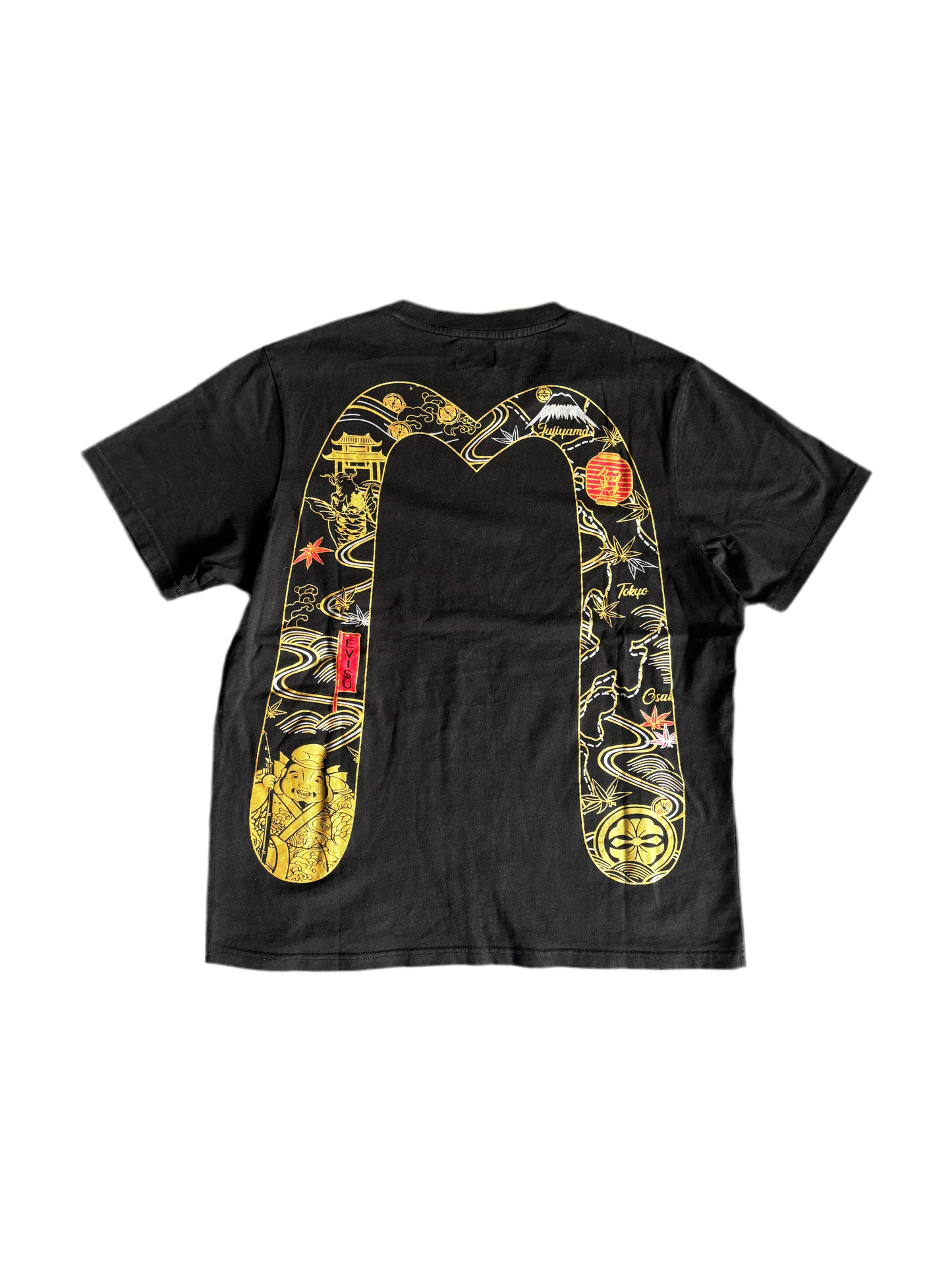 EVISU DIACOCK TEE NERO [L]