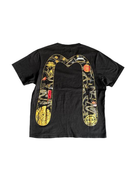 EVISU DIACOCK TEE NERO [L]