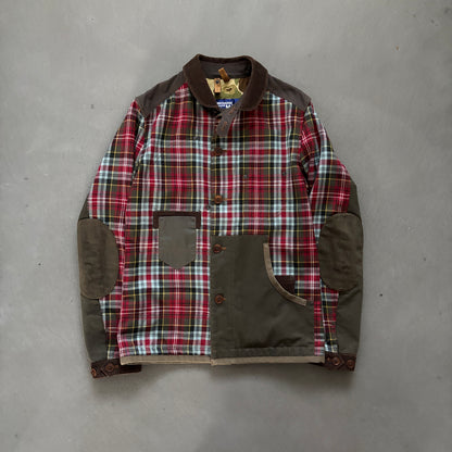 AD2014 JUNYA WATANABE CDG PLAID JACKET [S]