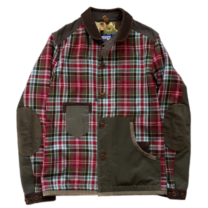 AD2014 JUNYA WATANABE CDG PLAID JACKET [S]