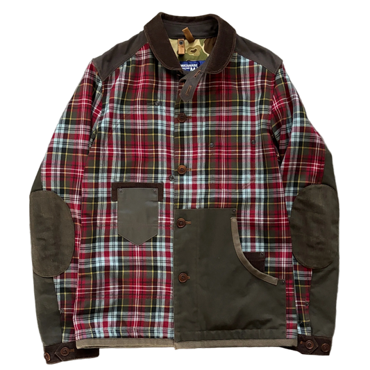 AD2014 JUNYA WATANABE CDG PLAID JACKET [S]