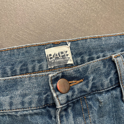 A BATHING APE BAPESTA JEANS [L]