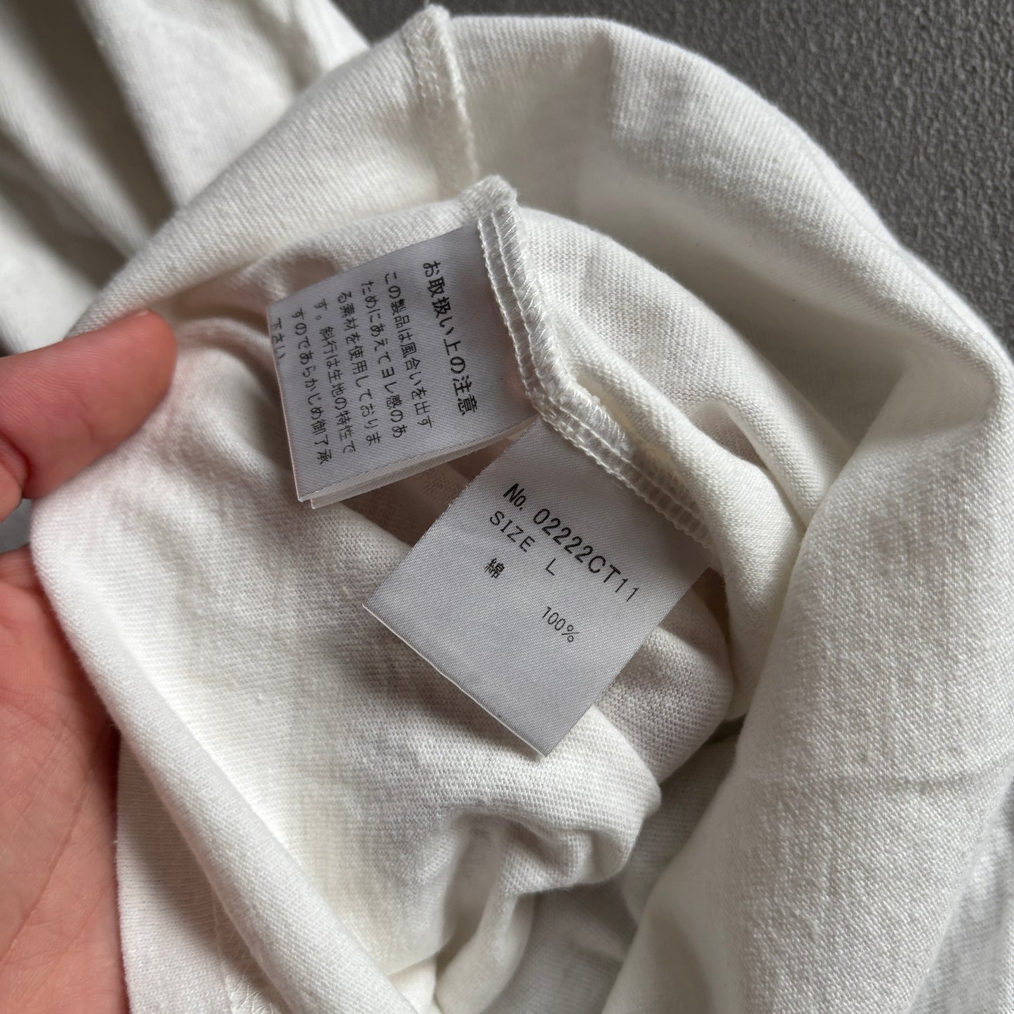 HYSTERIC GLAMOUR LADY LOGO TEE WHITE [XL]