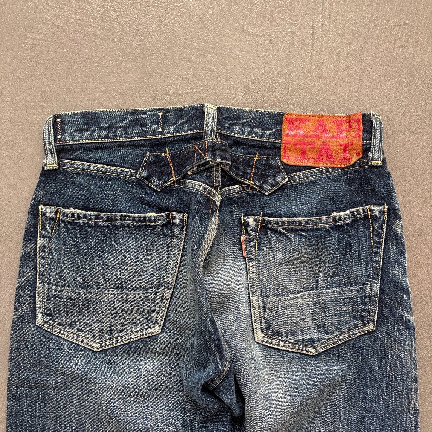 KAPITAL BUCKLEBACK SELVEDGE DENIM [W30]