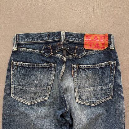 KAPITAL BUCKLEBACK SELVEDGE DENIM [W30]