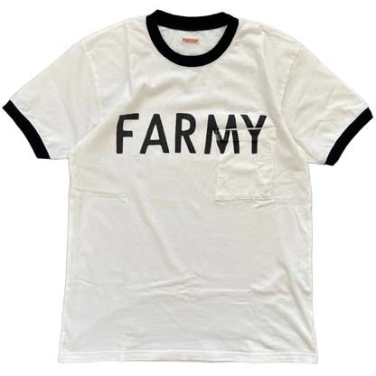KAPITAL FARMY POCKET TEE [M]