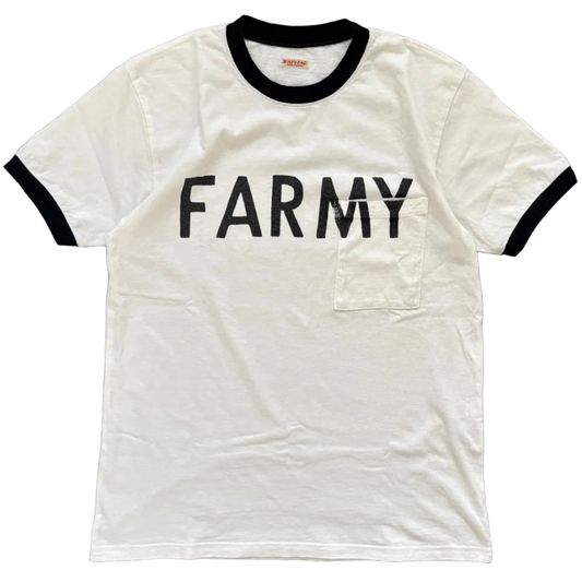 KAPITAL FARMY POCKET TEE [M]