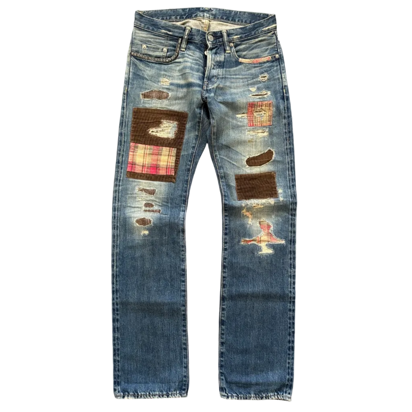 HYSTERIC GLAMOUR INSANE STUDDED SELVEDGE DENIM #29 [W28]