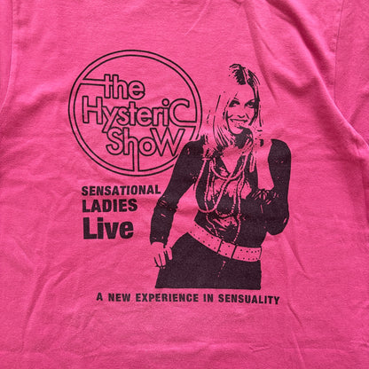 HYSTERIC GLAMOUR SHOW TEE PINK [M]