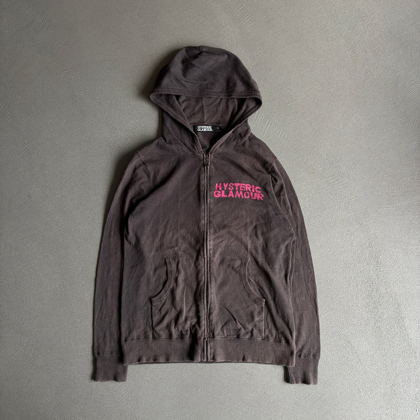 HYSTERIC GLAMOUR SATURDAY NIGHT ZIP-HOODIE [S]