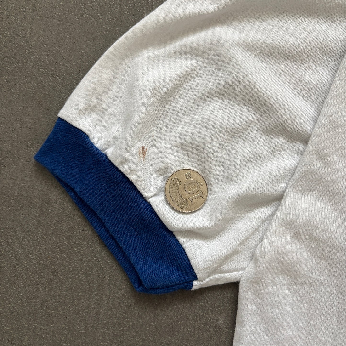 1986 WRESTLING INVITATIONAL RINGER TEE | FIFTY-FIFTY TAG [M]