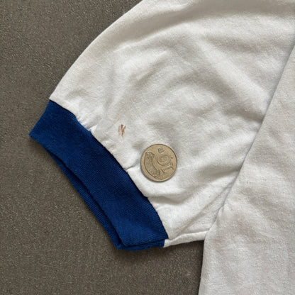1986 WRESTLING INVITATIONAL RINGER TEE | FIFTY-FIFTY TAG [M]