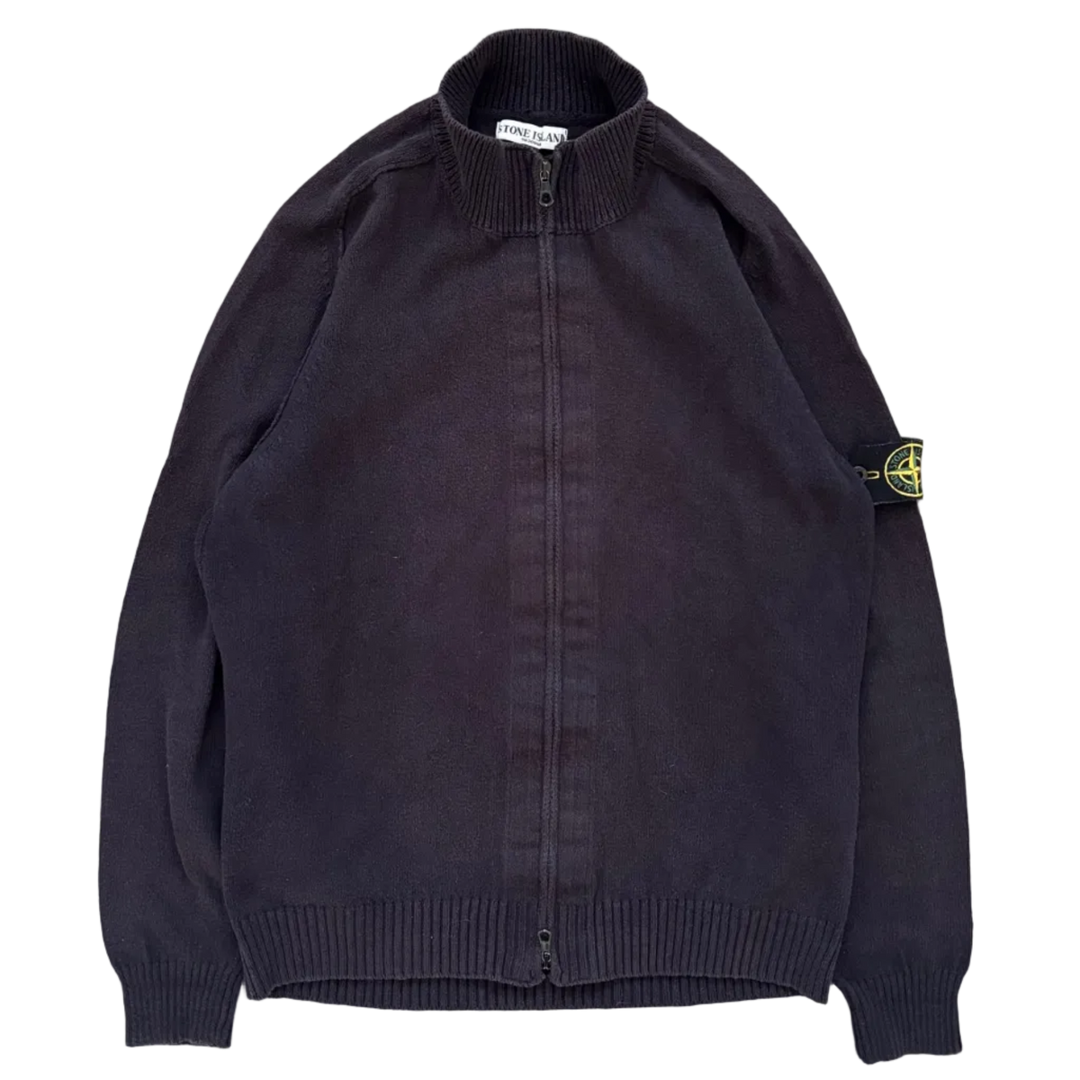 2010S STONE ISLAND ZIP-SWEATER NAVY [L]