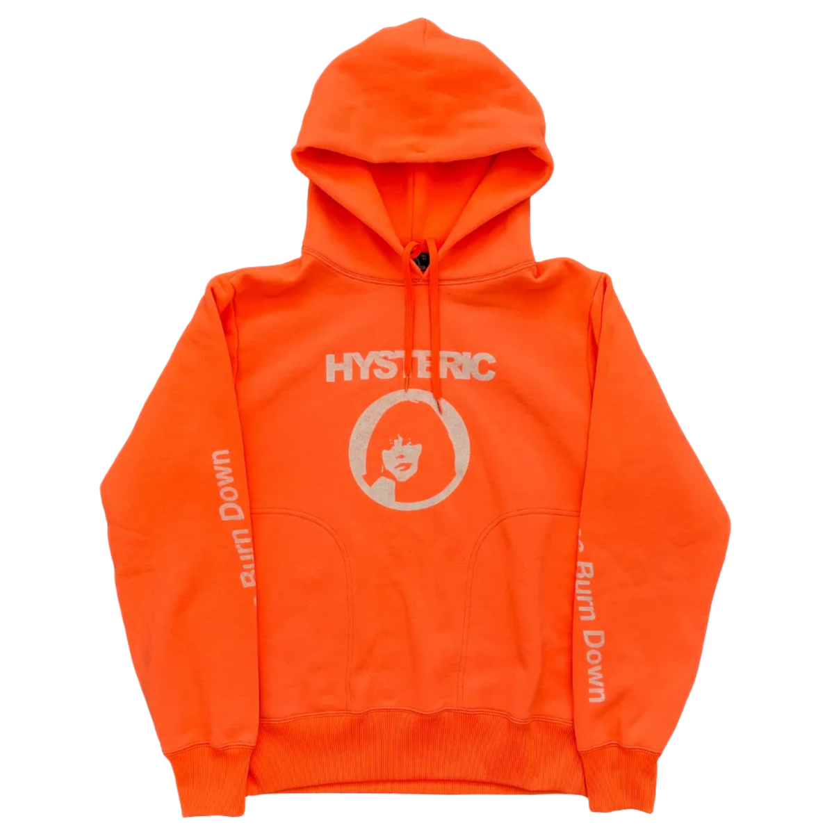 HYSTERIC GLAMOUR LOGO HOODIE ORANGE [M]