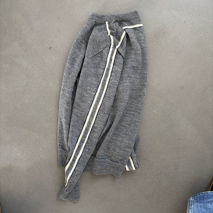 COMME DES GARCONS STRIPED SWEATER GREY [M]