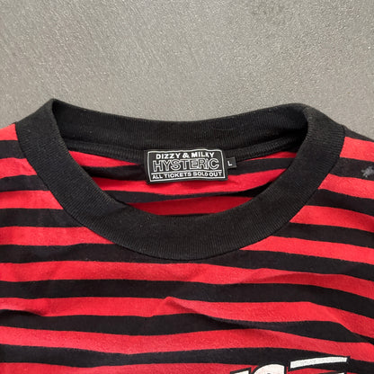 HYSTERIC GLAMOUR GIRLS CLUB STRIPED LONGSLEEVE [L]