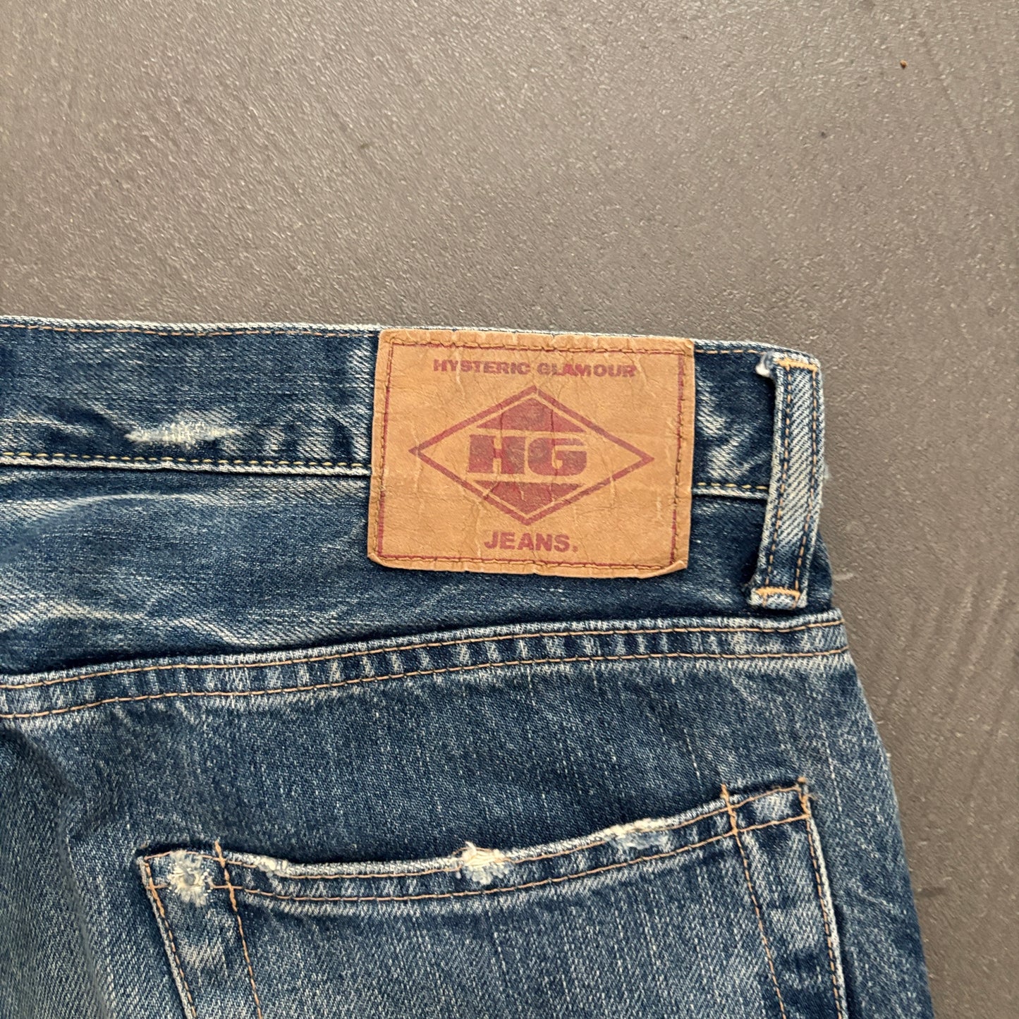 HYSTERIC GLAMOUR STUDDED SELVEDGE DENIM #12 [W30]