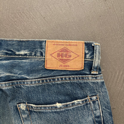 HYSTERIC GLAMOUR STUDDED SELVEDGE DENIM #12 [W30]