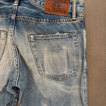 HYSTERIC GLAMOUR STUDDED SELVEDGE DENIM #8 [W30]