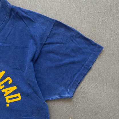 1960S PHYS ED TEE BLUE | CHAMPION TAG [S]