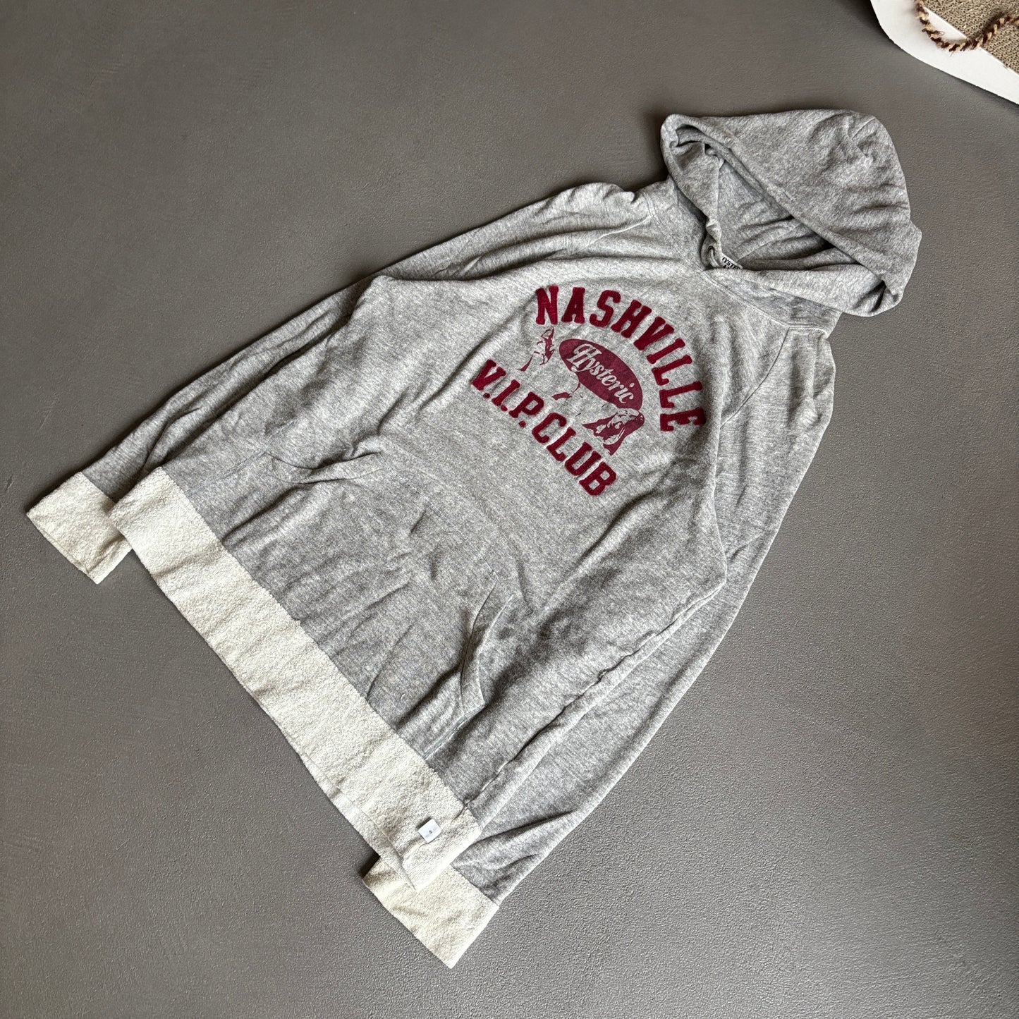 HYSTERIC GLAMOUR NASHVILLE VIP HOODIE GREY [L]