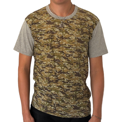 COMME DES GARCONS HOMME DEUX CAMO TEE [M]
