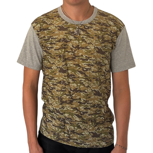 COMME DES GARCONS HOMME DEUX CAMO TEE [M]