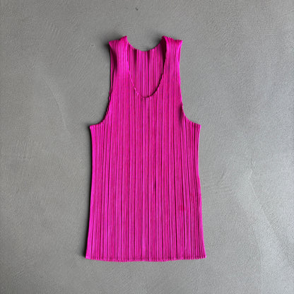 ISSEY MIYAKE PLEATS PLEASE TANKTOP PINK [M]