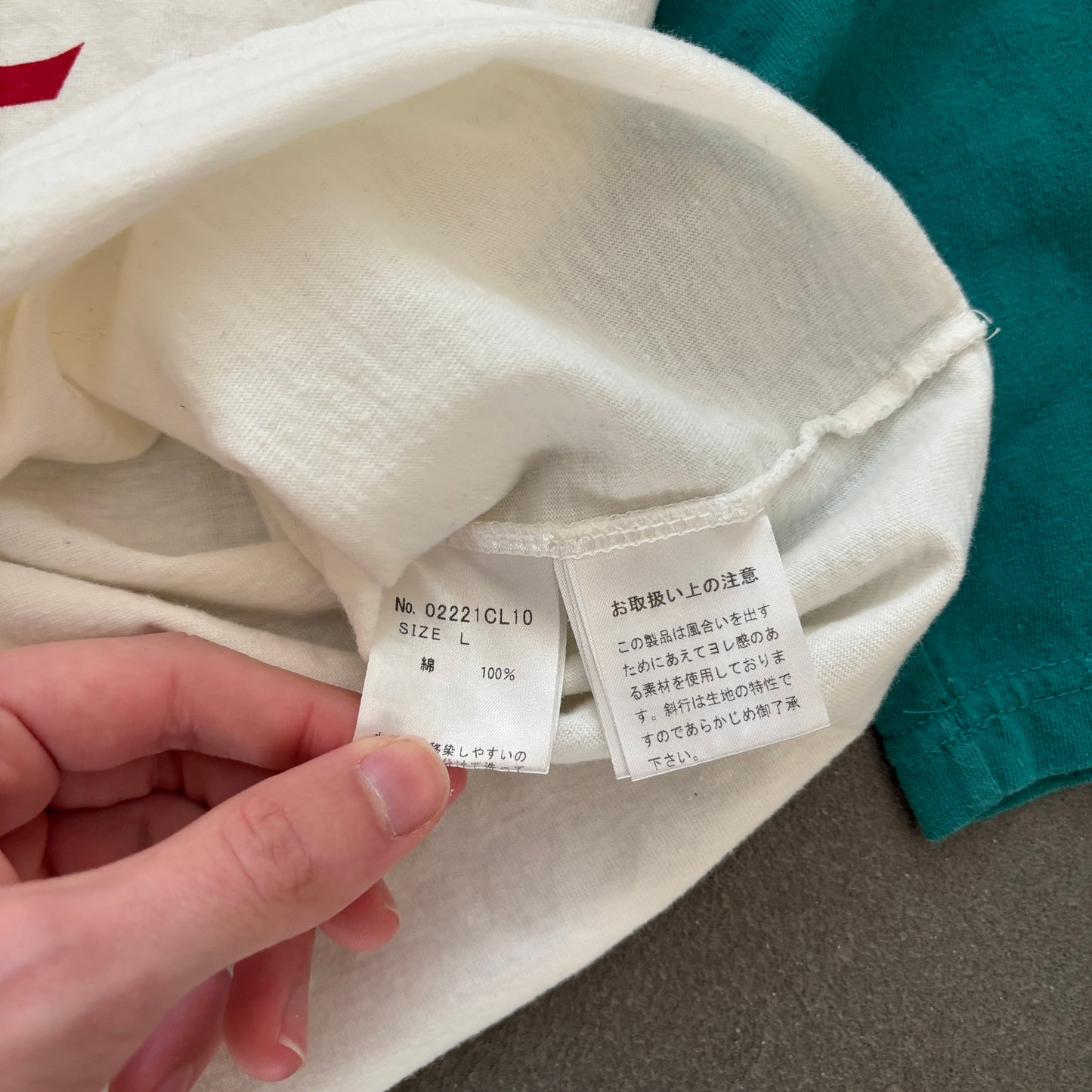 HYSTERIC GLAMOUR LOGO RAGLAN 3/4TH SLEEVE [L]