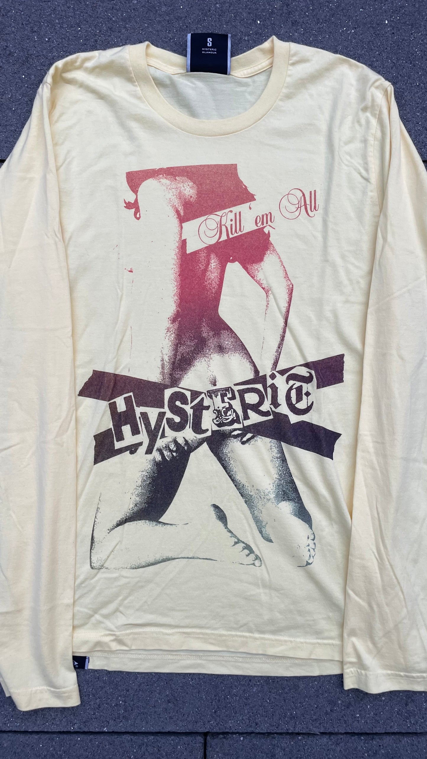 HYSTERIC GLAMOUR LONGSLEEVE YELLOW [S]