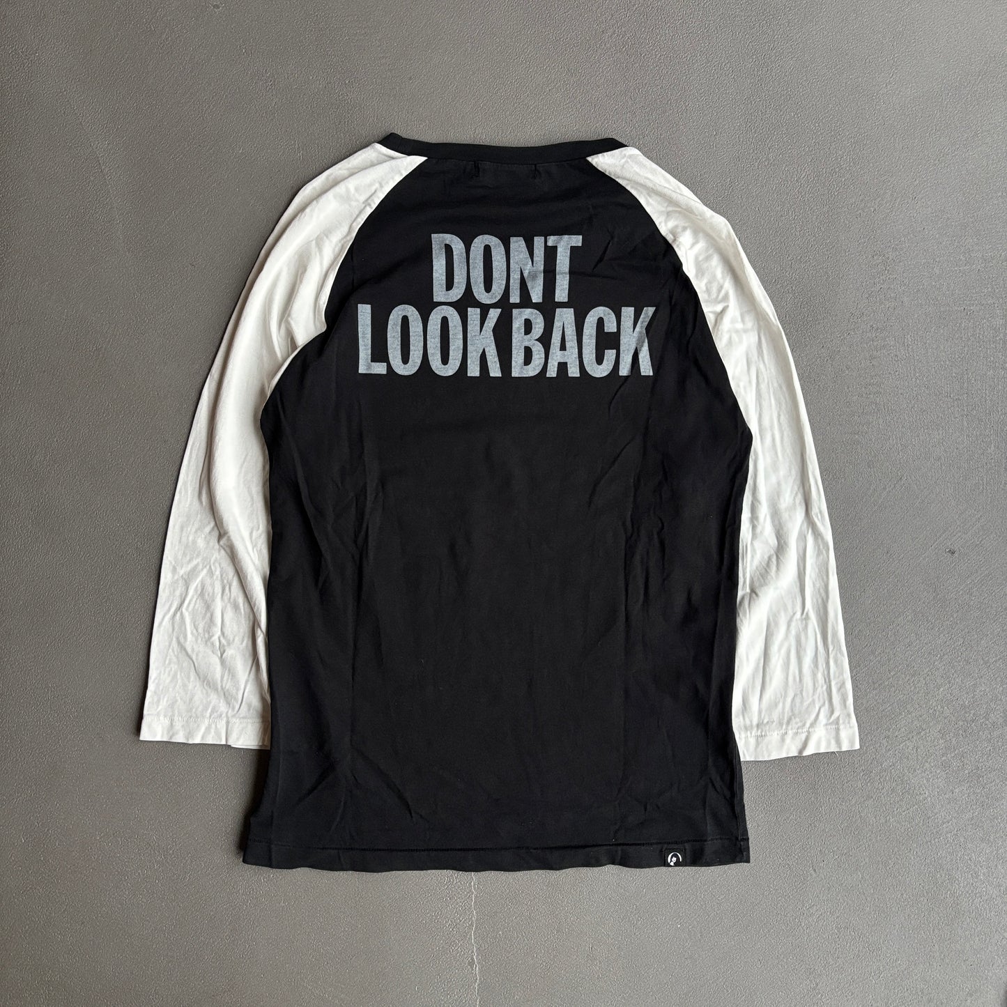 HYSTERIC GLAMOUR DONT LOOK BACK RAGLAN LONGSLEEVE [S]
