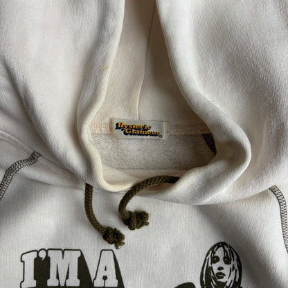 90S HYSTERIC GLAMOUR NATURAL BORN HYSTERIC HOODIE [S]