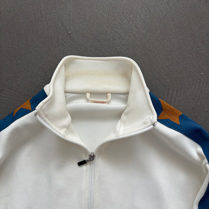 KAPITAL STUNTMAN TRACK JACKET WHITE/BLUE [M]