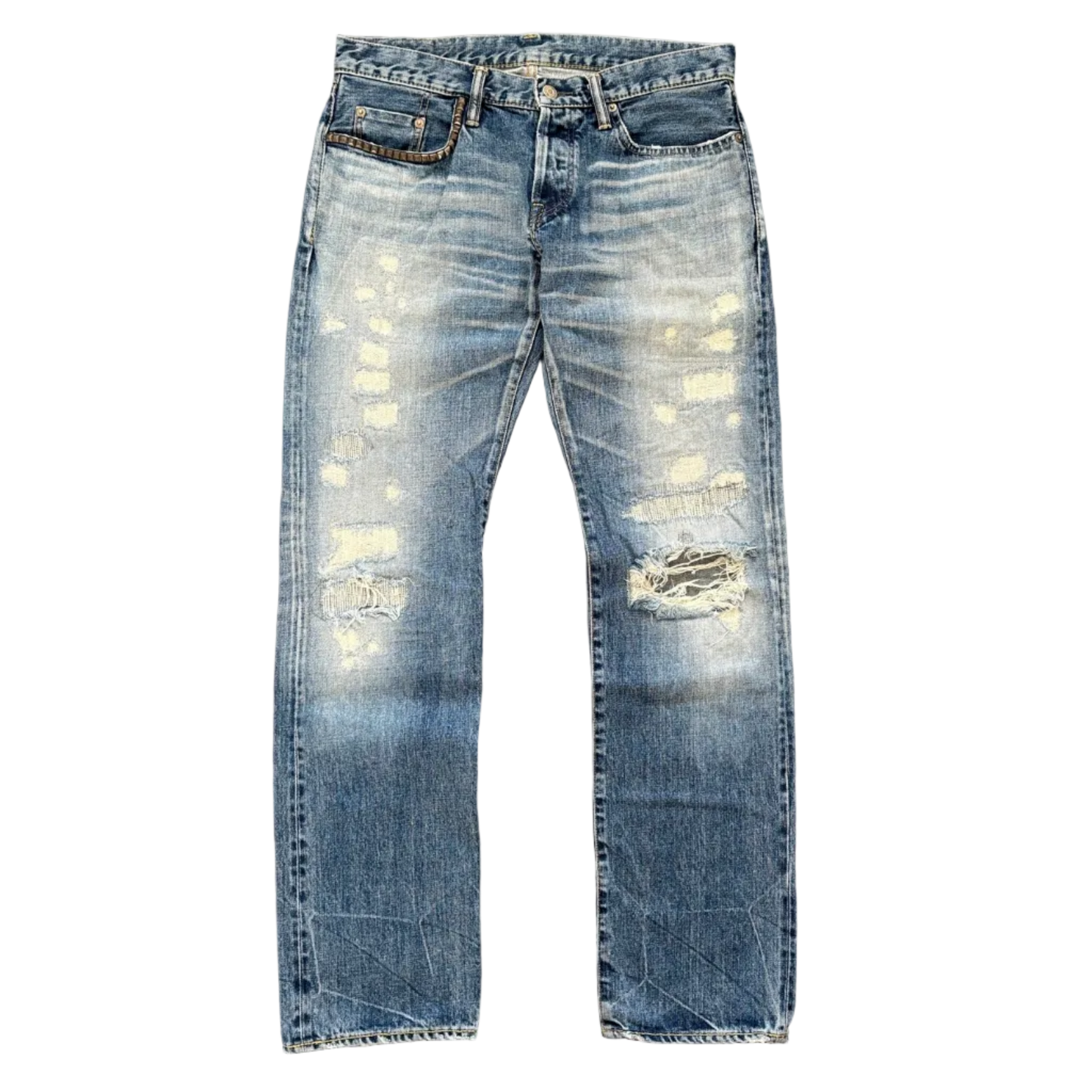 HYSTERIC GLAMOUR STUDDED SELVEDGE DENIM #22 [W32]