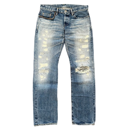 HYSTERIC GLAMOUR STUDDED SELVEDGE DENIM #22 [W32]