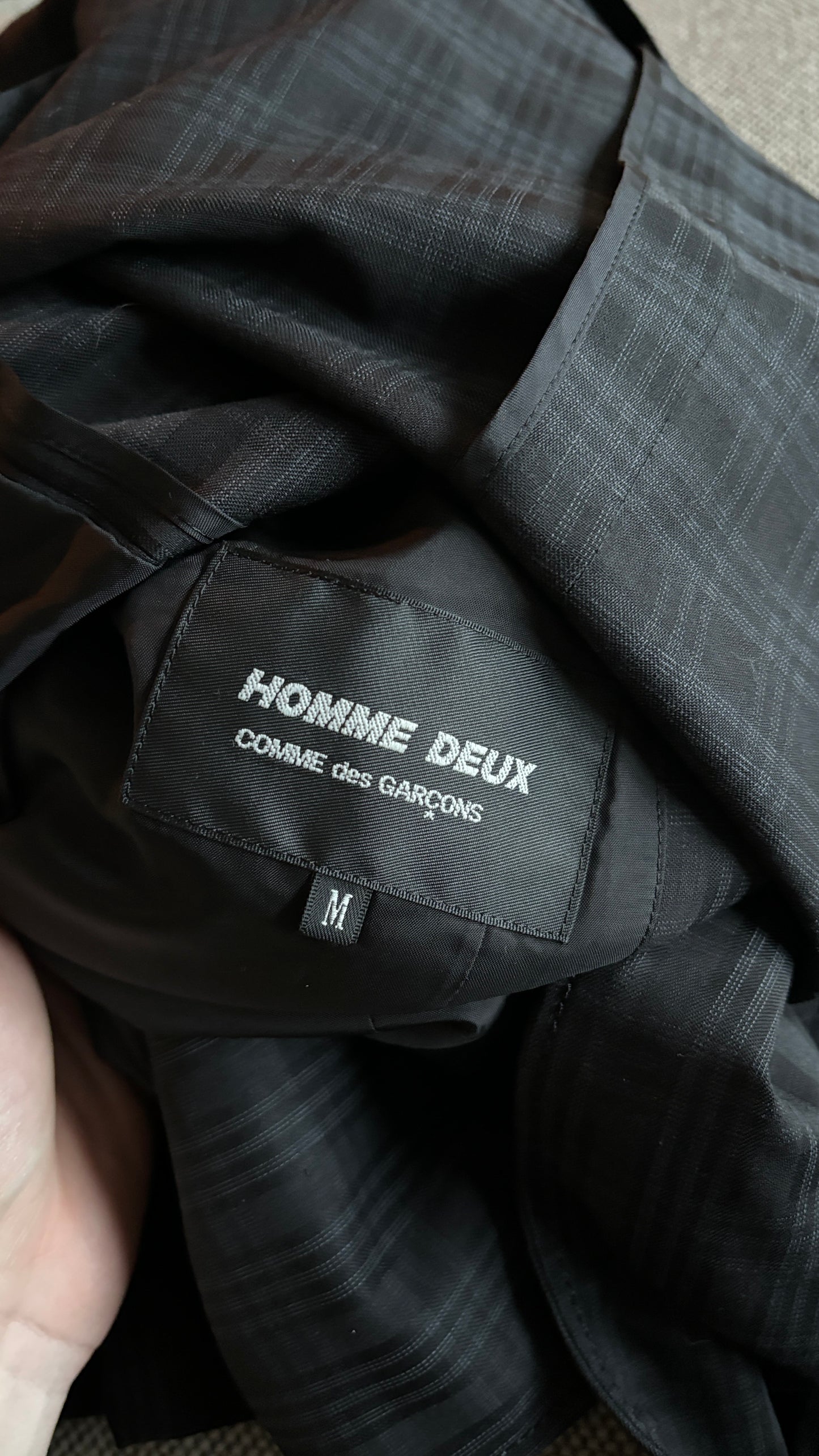 AW2015 COMME DES GARCONS HOMME DEUX BLAZER [M]
