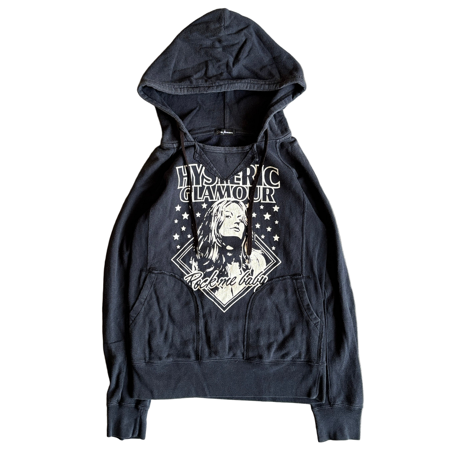 HYSTERIC GLAMOUR ROCK ME BABY HOODIE [XS]