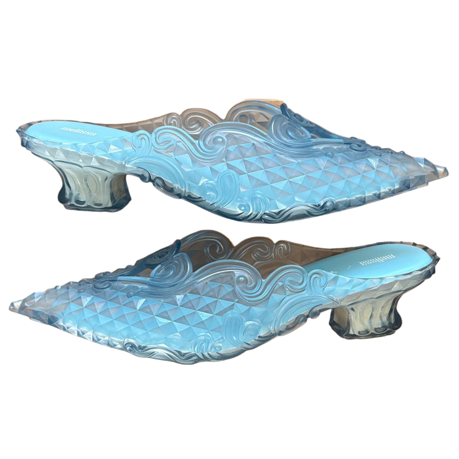 Y/PROJECT X MELISSA COURT SHOE MULES AZULE [NEW] – TOMVINTAGE
