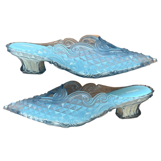 Y/PROJECT X MELISSA COURT SHOE MULES AZULE [NEW]