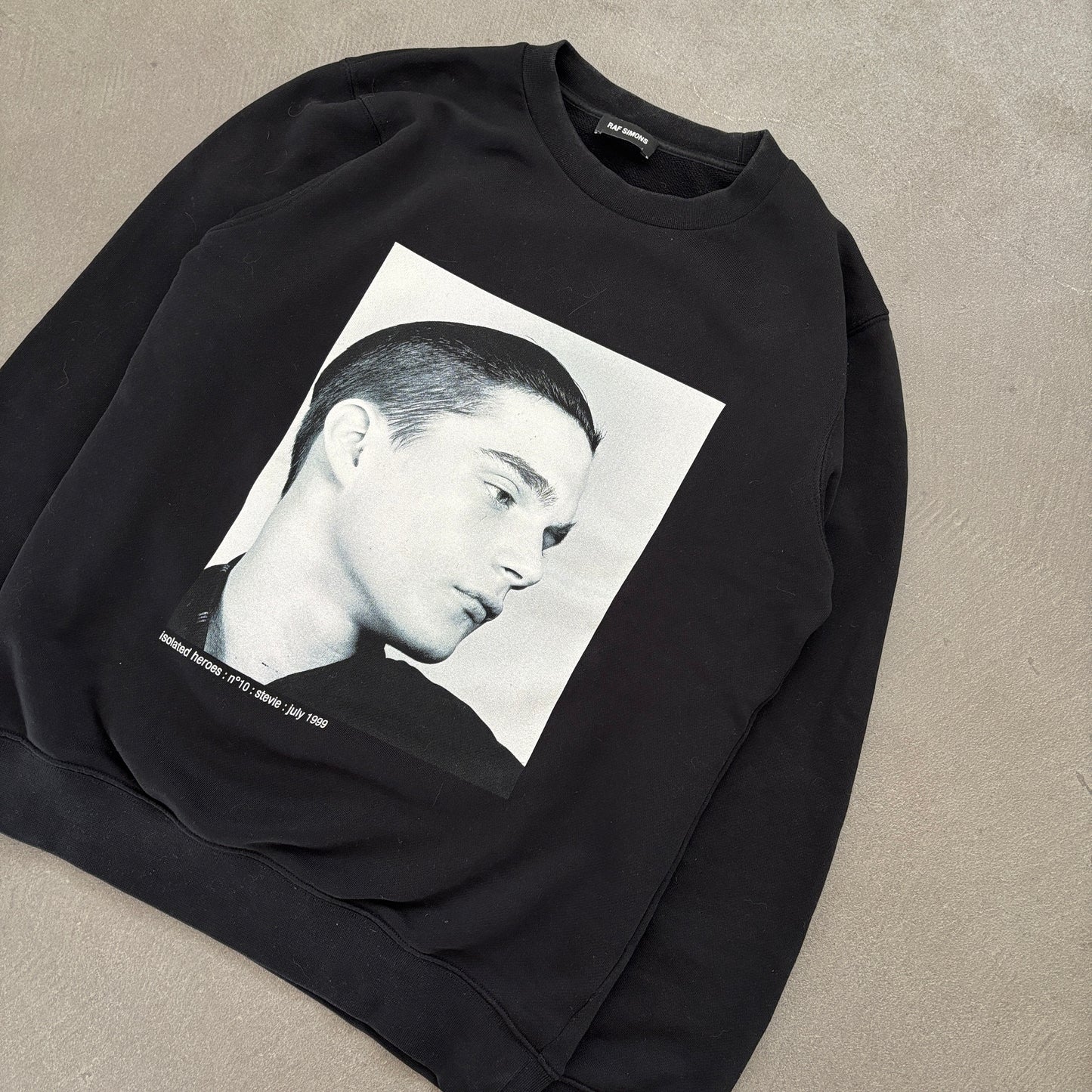 SS16 RAF SIMONS ISOLATED HEROES SWEATER [S]