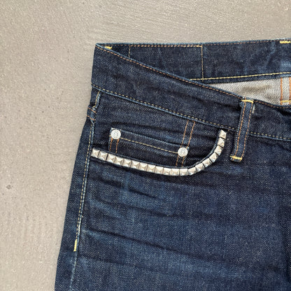HYSTERIC GLAMOUR STUDDED SELVEDGE DENIM #17 [W30]