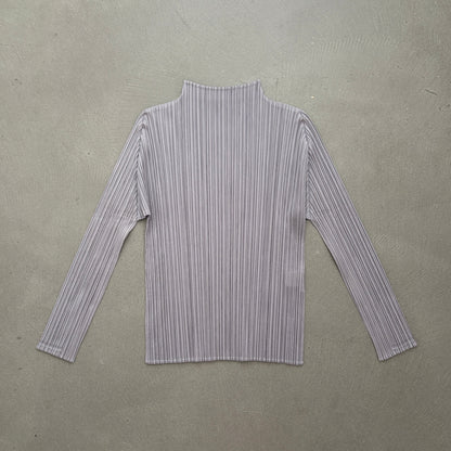 ISSEY MIYAKE PLEATS PLEASE TOP SILVER [M]