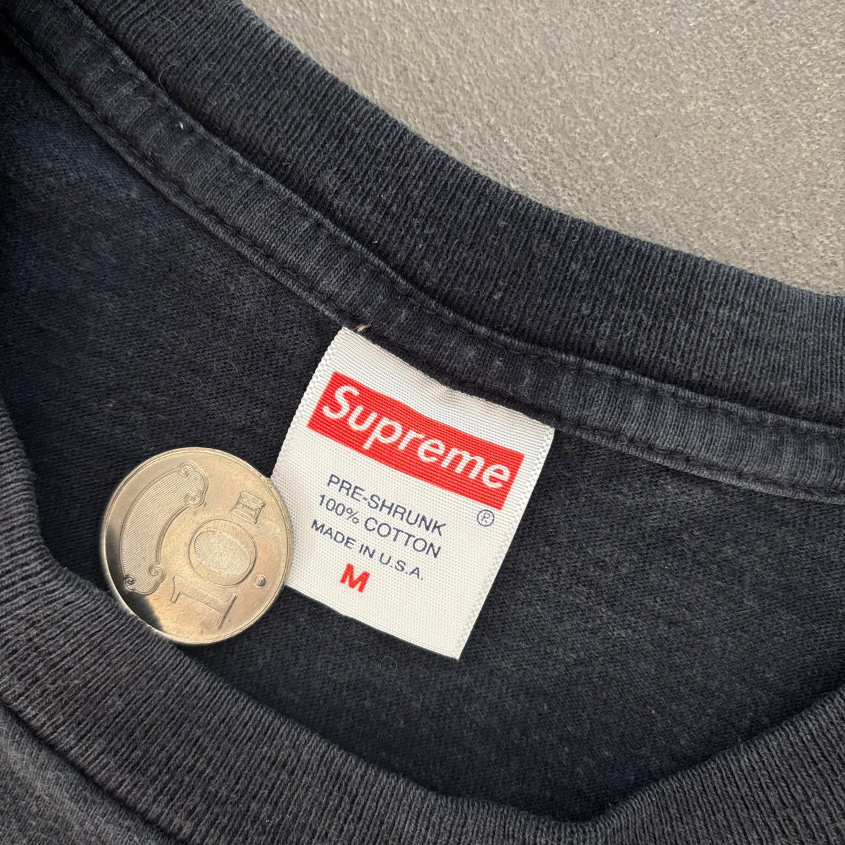 FW17 SUPREME DNA TEE WASHED [M]