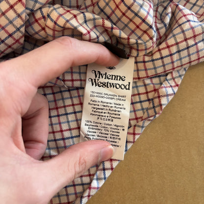 VIVIENNE WESTWOOD RUFFLED BLOUSE [M]