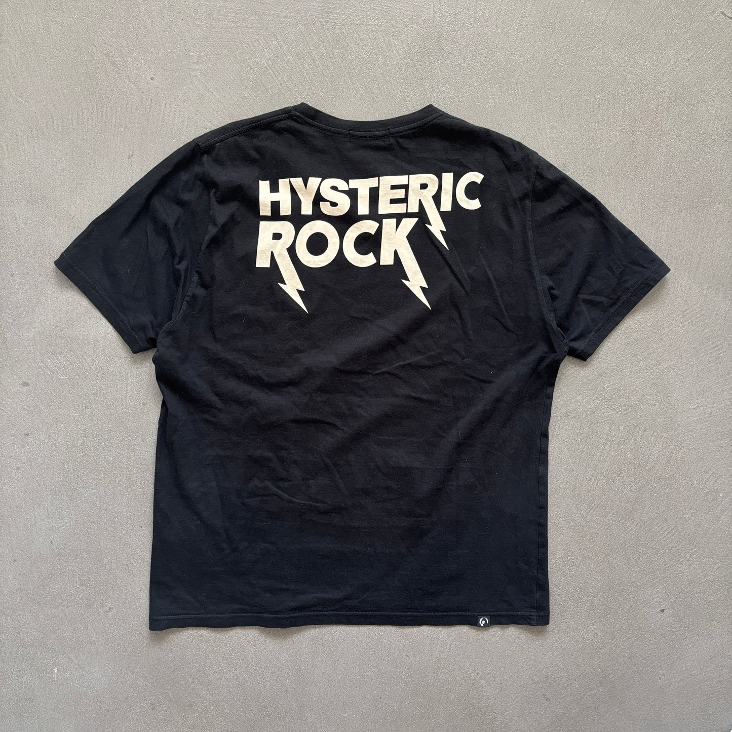 HYSTERIC GLAMOUR GUITAR GIRL TEE [L]